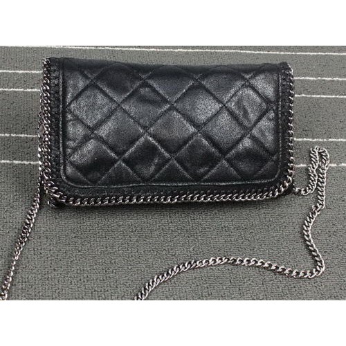 Stella McCartney Falabella PVC Schwarze Umhängetaschen SM882