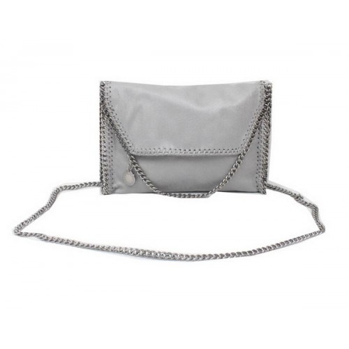 Stella McCartney Falabella PVC Umhängetasche 875 Grau