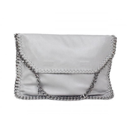 Stella McCartney Falabella PVC Umhängetasche 876 Grau