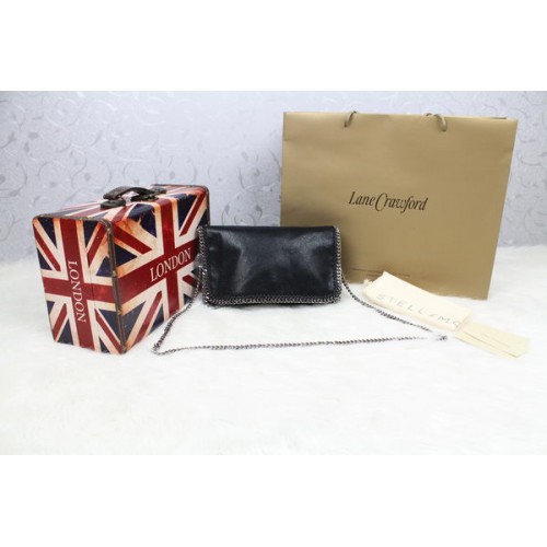 Stella McCartney Falabella PVC Umhängetasche SM829 Schwarz