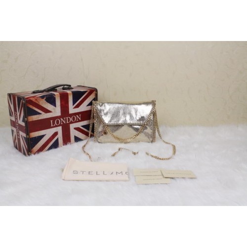 Stella McCartney Falabella PVC Umhängetasche SM875 Gold