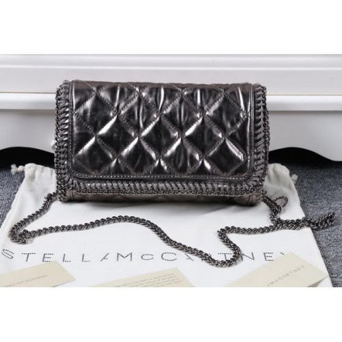 Stella McCartney Falabella PVC Umhängetasche SMC882 Grau
