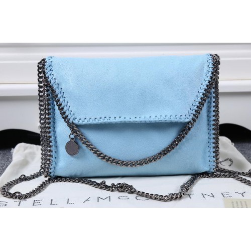 Stella McCartney Falabella PVC Umhängetaschen SM875 Hellblau