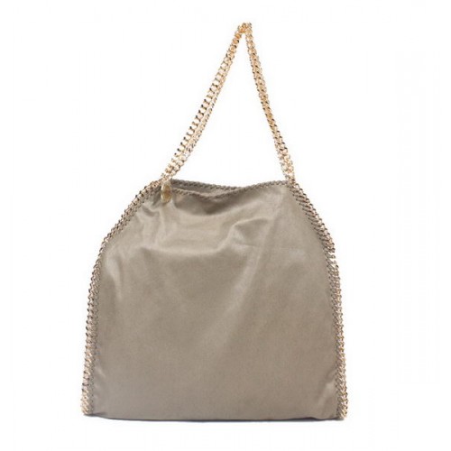 Stella McCartney Falabella PVC Falttasche 811 Khaki