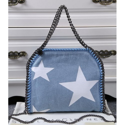 Stella McCartney Falabella Kleine Tasche SM886 Blau