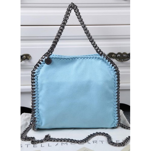 Stella McCartney Falabella Kleine Tasche SM886 Hellblau