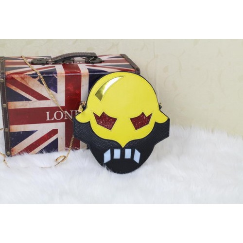 Stella McCartney SUPERSTELLAHEROES CROSS BODY BAG 892 Schwarz&Gelb