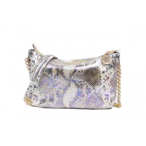 Stella McCartney Umhängetasche aus Schlangenleder 835 Beige