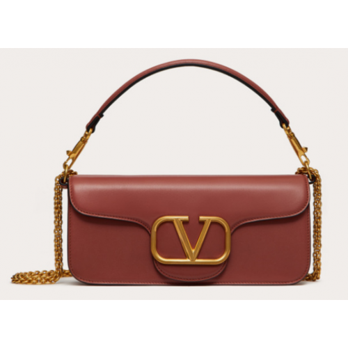 VALENTINO GARAVANI Loco Kalbsledertasche 2B0K30 braun