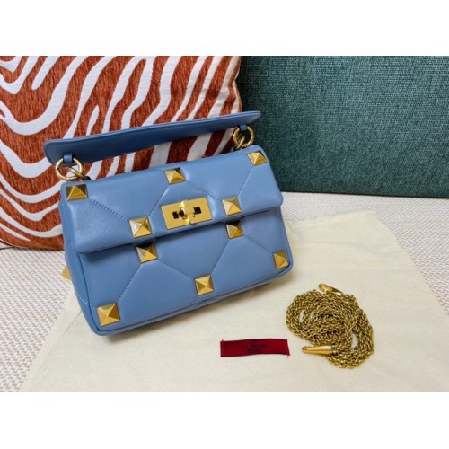 VALENTINO GARAVANI Römischer Ohrstecker 0188 blau