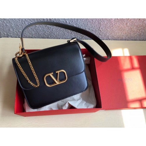 VALENTINO Origianl Ledertasche 0074L schwarz