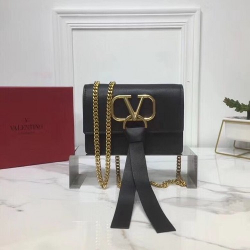 VALENTINO Origianl Ledertasche V0009 Schwarz
