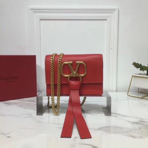 VALENTINO Origianl Ledertasche V0009 Rot
