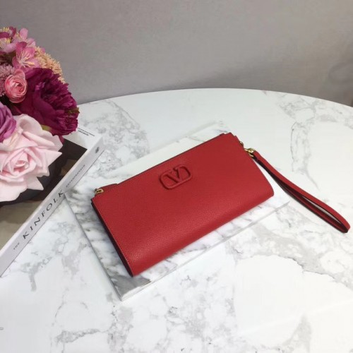 VALENTINO Origianl-Leder 060 Clutch rot