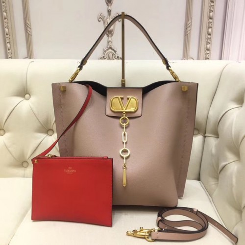 VALENTINO Origianl-Ledertasche 2078 hellrosa