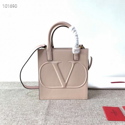 VALENTINO Origianl-Ledertasche V2022 hellrosa