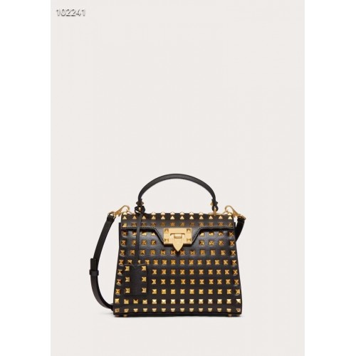 VALENTINO Einkaufstasche aus Origianleder V4071A schwarz