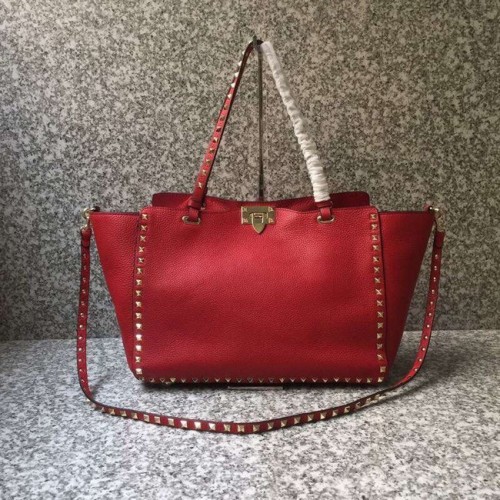 VALENTINO Rockstud große Tragetasche 0973 rot