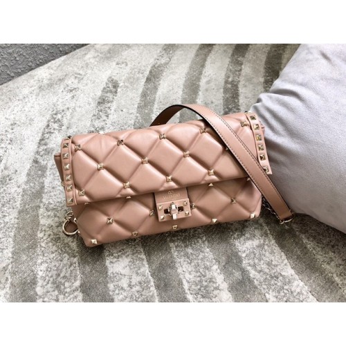 VALENTINO VLOCK Origianl-Leder-Umhängetasche 0053 rosa