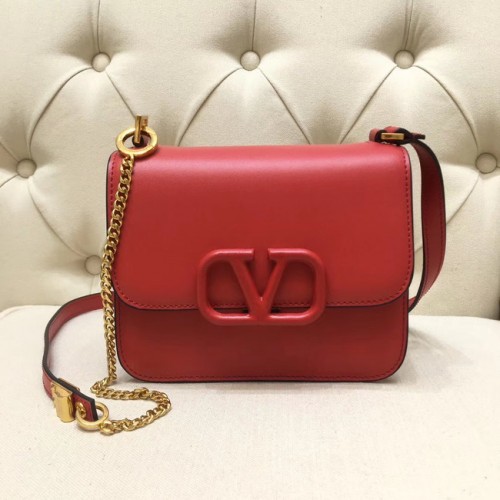 VALENTINO VLOCK Origianl-Leder-Umhängetasche 0906 rot