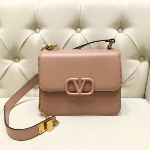 VALENTINO VLOCK Origianl-Leder-Umhängetasche 0908 rosa