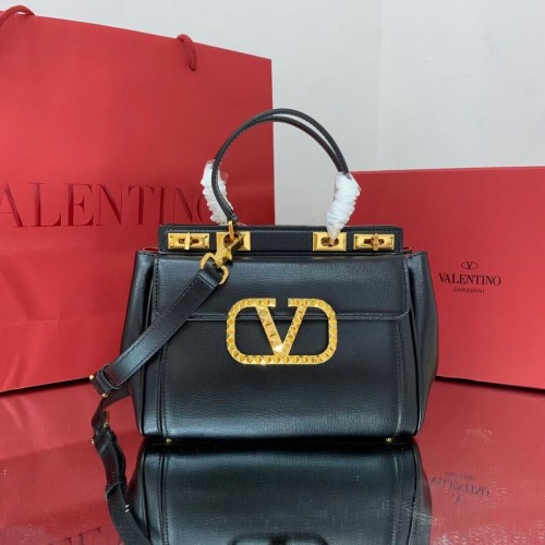 VALENTINO Handtasche aus Kalbsleder V0754 SCHWARZ