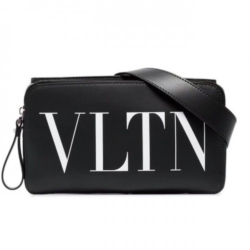 VALENTINO Ledertasche 0048 schwarz