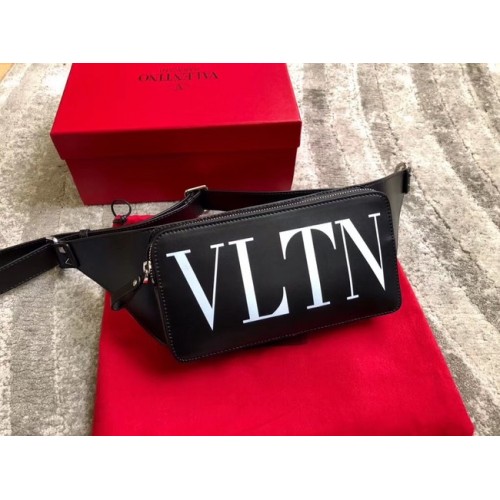VALENTINO Ledergürteltasche 0056 schwarz