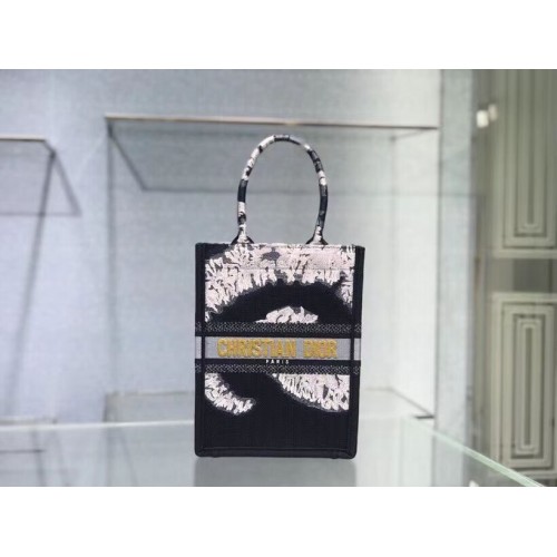 VERTIKALE DIOR BOOK TOTE Blau C1212E