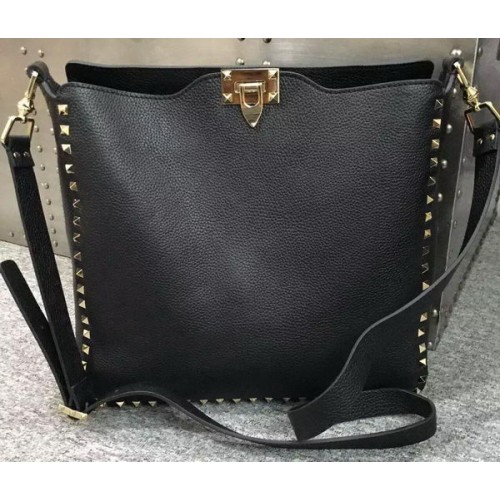 Valentino Garavani Rockstud Hobo Bag VO84499 Schwarz