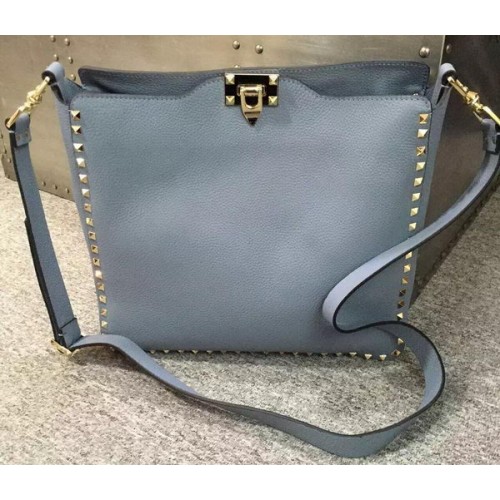 Valentino Garavani Rockstud Hobo Bag VO84499 Himmelblau