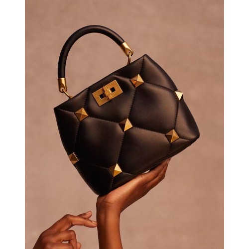 Valentino Medium Garavani Roman Stud V1198 schwarz