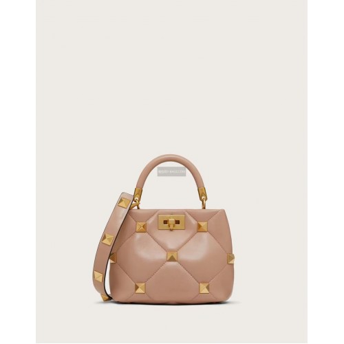 Valentino Medium Garavani Roman Stud V1198 rosa