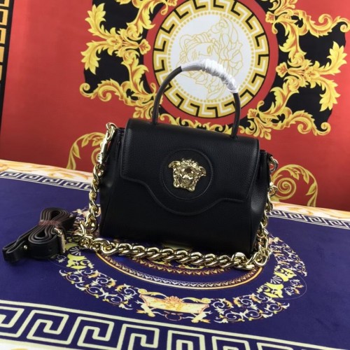 Versace Original Kalbsledertasche FS1040 schwarz