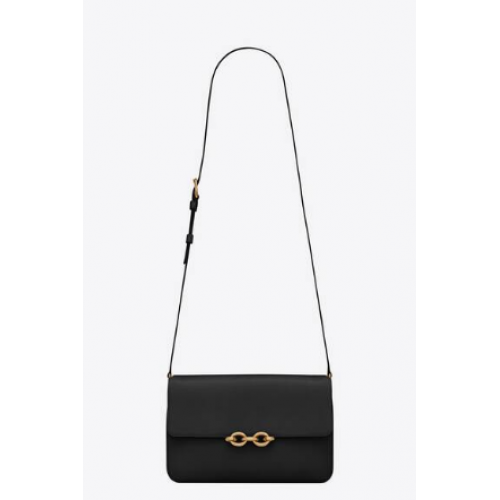YSL LE MAILLON TASCHE AUS GLATTEM LEDER 6497952 schwarz
