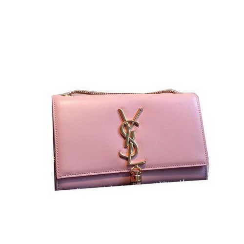 YSL Monogramm Umhängetasche Glattleder Y311218 Pink