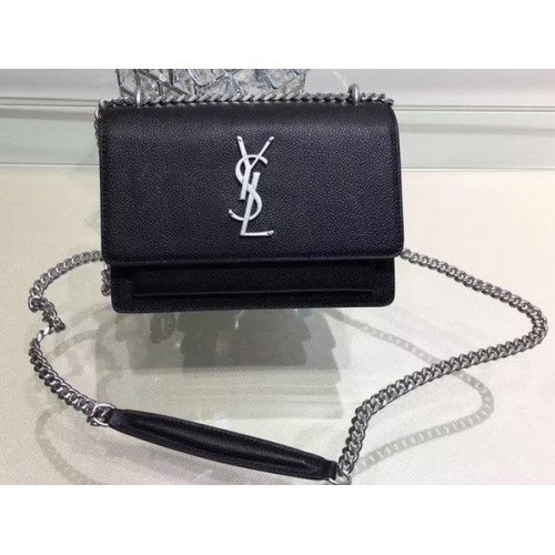 Yves Saint Laurent Umhängetasche Y13927 Schwarz