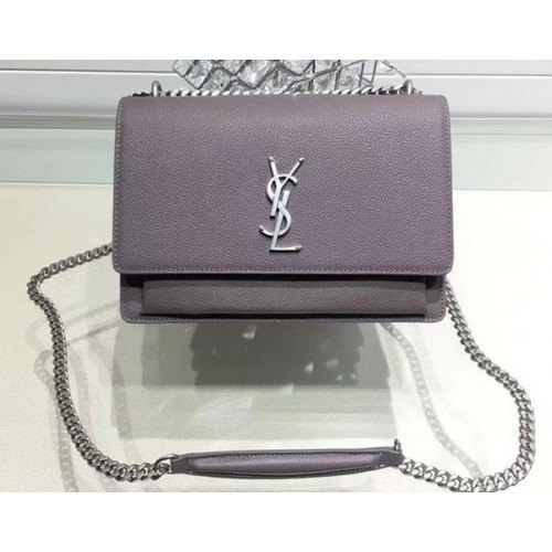 Yves Saint Laurent Umhängetasche Y13927 Grau
