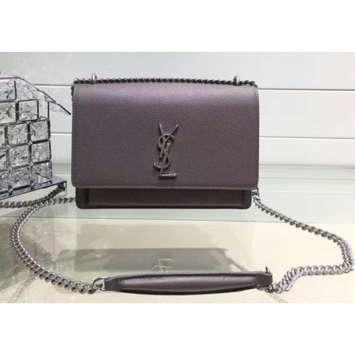 Yves Saint Laurent Umhängetasche Y13928 Grau
