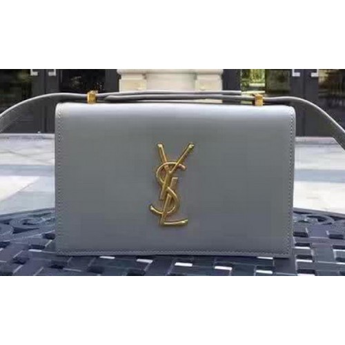 Yves Saint Laurent Umhängetasche Y26605 Grau