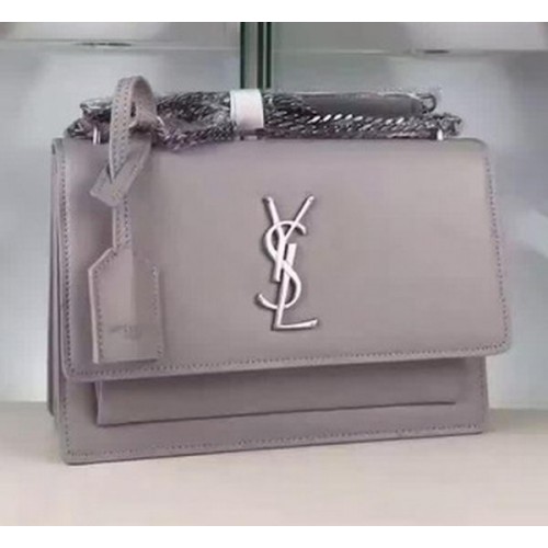 Yves Saint Laurent Umhängetasche Y8816 Grau