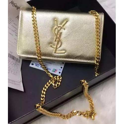 Yves Saint Laurent Umhängetasche Y9013 Gold