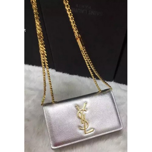 Yves Saint Laurent Umhängetasche Y9013 Silber
