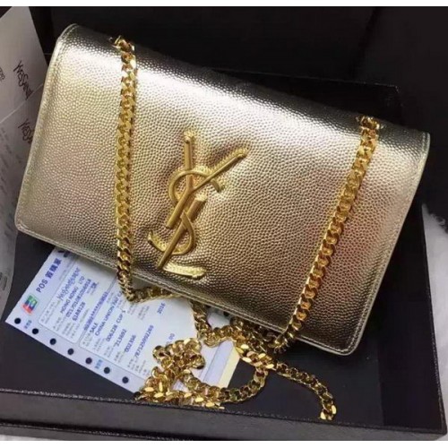 Yves Saint Laurent Umhängetasche Y9015 Gold