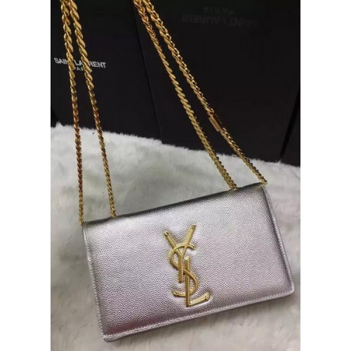 Yves Saint Laurent Umhängetasche Y9015 Silber