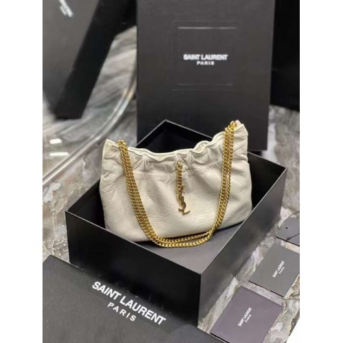 Yves Saint Laurent TASCHE GABY AUS GESTEPPTEM LAMMLEDER 581632 BEIGE