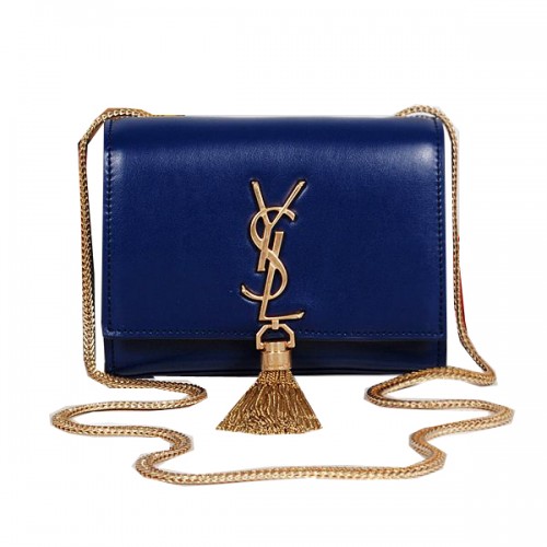 Yves Saint Laurent MINI Monogramm Umhängetasche Royal