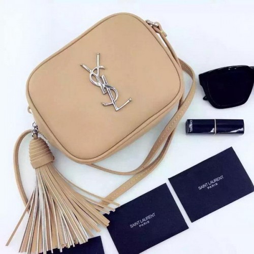 Yves Saint Laurent Monogram Blogger Tasche Y16SS Apricot