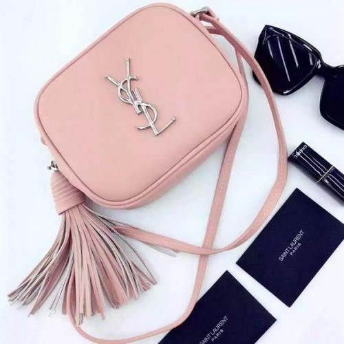 Yves Saint Laurent Monogram Blogger Tasche Y16SS Pink