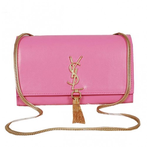 Yves Saint Laurent Monogram Umhängetasche Y7130 Pink